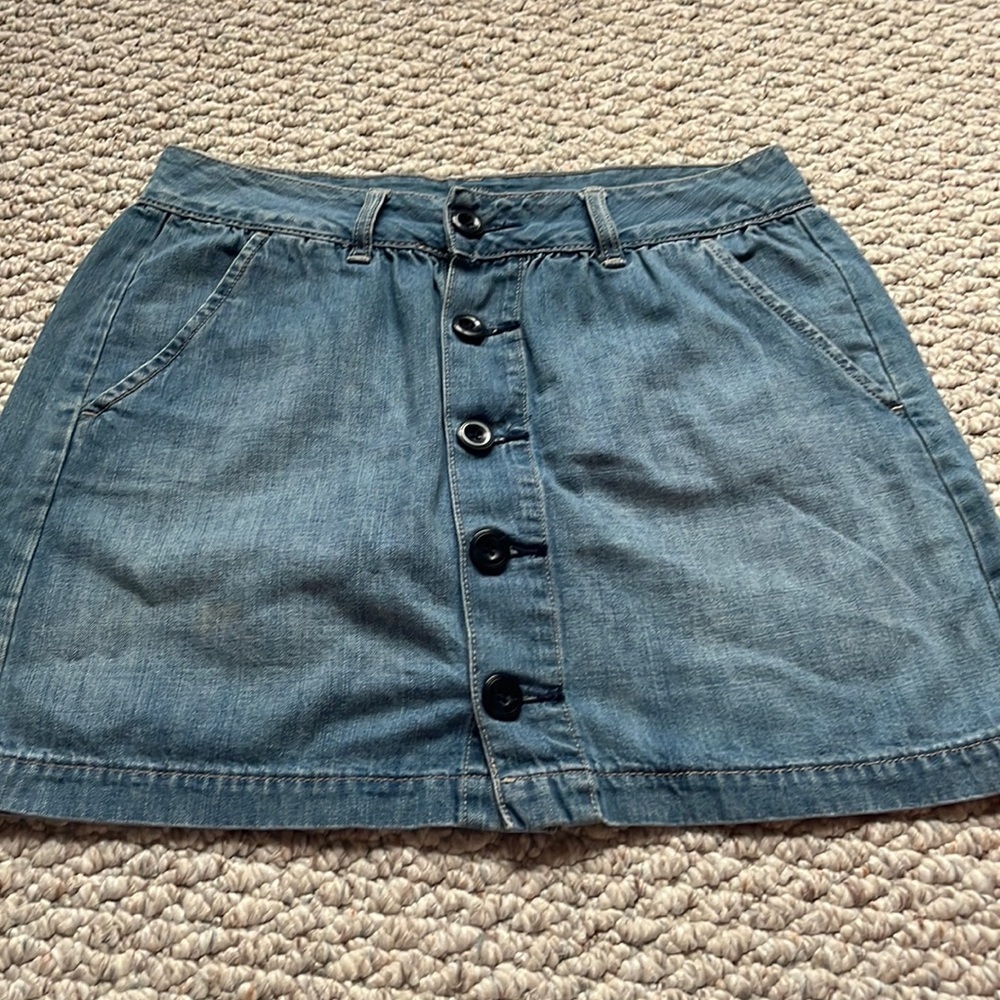 Old navy jean skirt